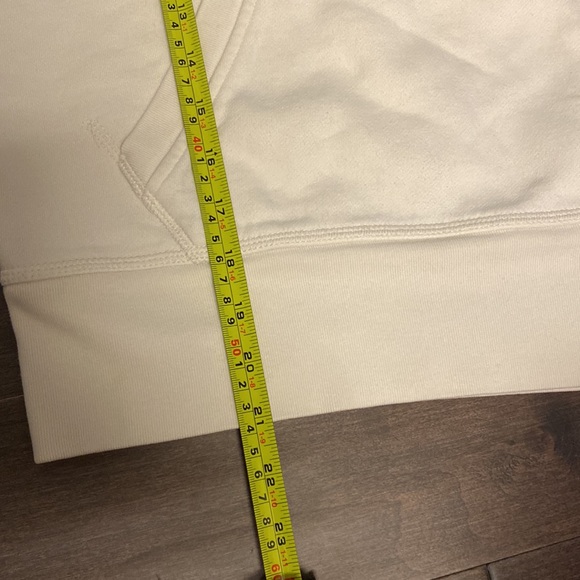 Roots Hoodie Hooded Sweatshirt Size M Ivory - Picture 8 of 10